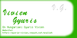 vivien gyuris business card